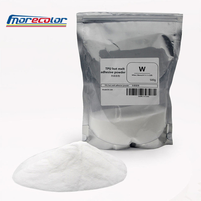 couleur blanche de noir de poudre adhésive de fonte chaude de 1kg 20kg DTF pour le film de transfert de chaleur