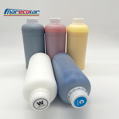 encre d'imprimerie blanche de 1000ml DTF pour Epson 4720 I3200 XP600 favorable à l'environnement