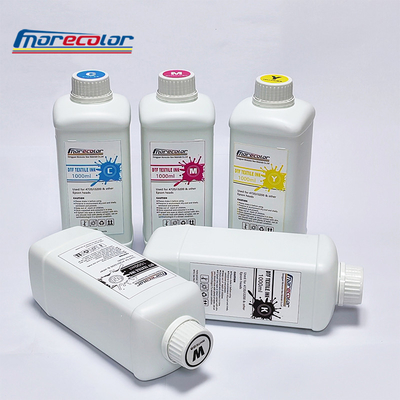 Encre de film CMYKW DTF , encre de sublimation blanche à base d'eau pour Epson