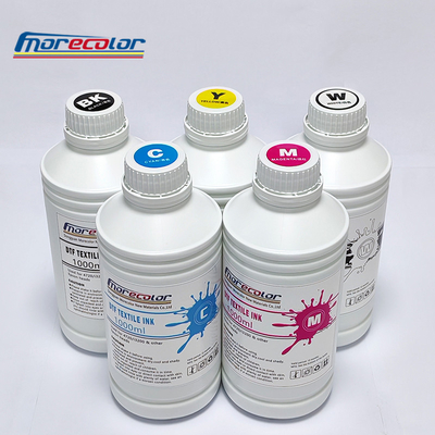 Encre blanche industrielle 1000ml de DTF pour la couleur vive d'impression de T-shirt