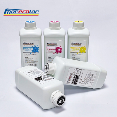 Pigment d'encre blanche CMYK DTF imperméable pour la tête d'impression XP600 I3200