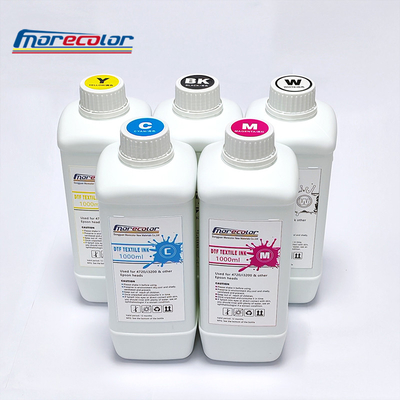Universel clair lisse d'encre d'imprimerie d'ANIMAL FAMILIER DTF de textile blanc