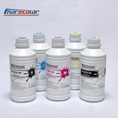 Encre blanche de CMYK DTF, encre de transfert de jet d'encre pour l'impression de T-shirt