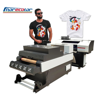 couleur blanche CMYBK de haute résolution automatique d'imprimante de transfert de 60cm DTF