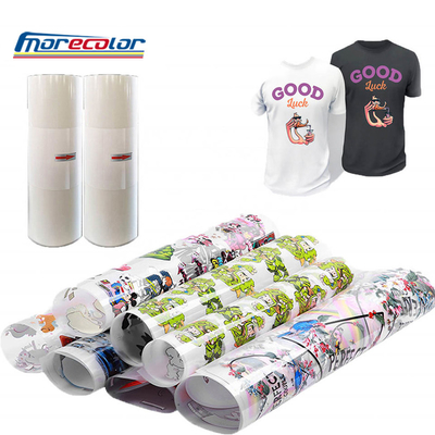 Petit pain pour rouler le film d'ANIMAL FAMILIER de DTF 75 microns pour l'impression de T-shirt de Digital