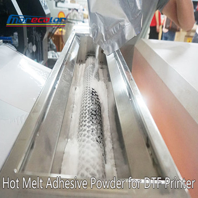 Poudre thermofusible de polyuréthane pour le thermotransfert d'impression de transfert de chaleur